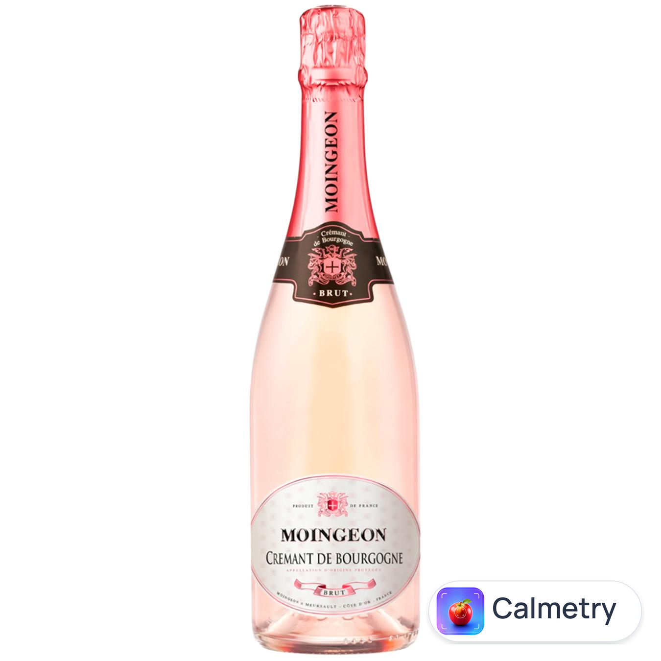Вино ігристе Moingeon Cremant de Bourgogne рожеве брют 12% 0,75л