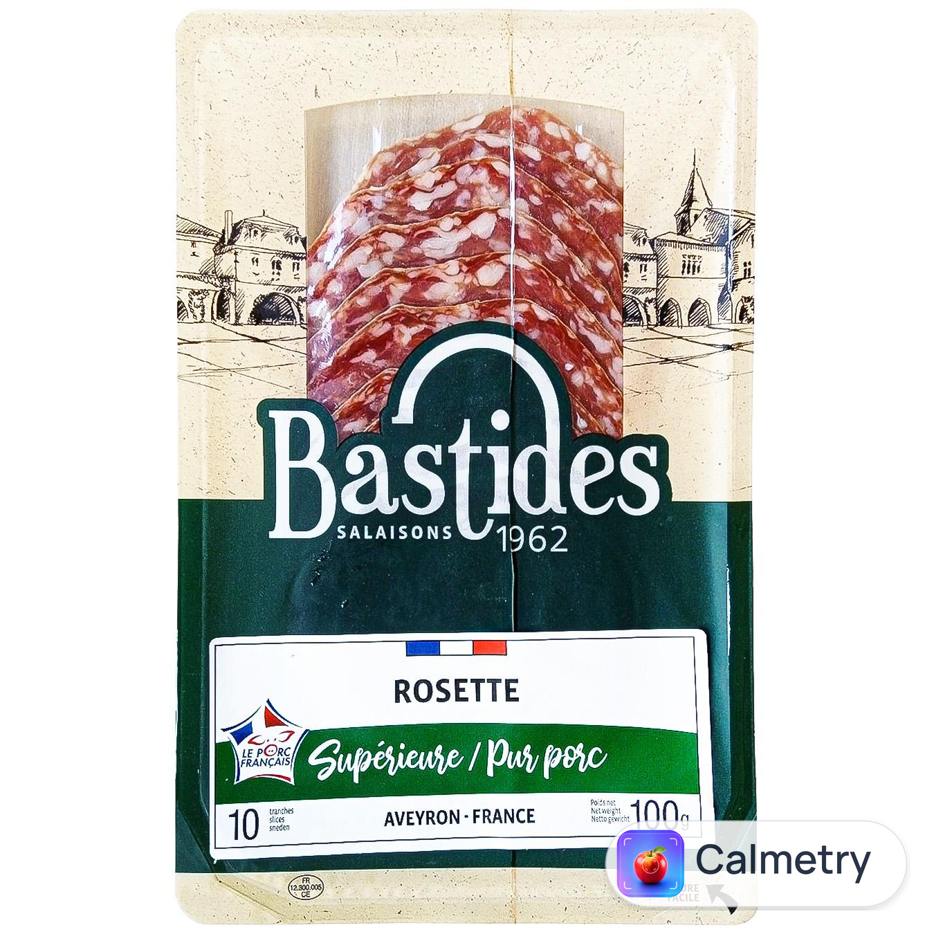 Ковбаса Bastides сиров'ялена 100г Bastides Salaisons