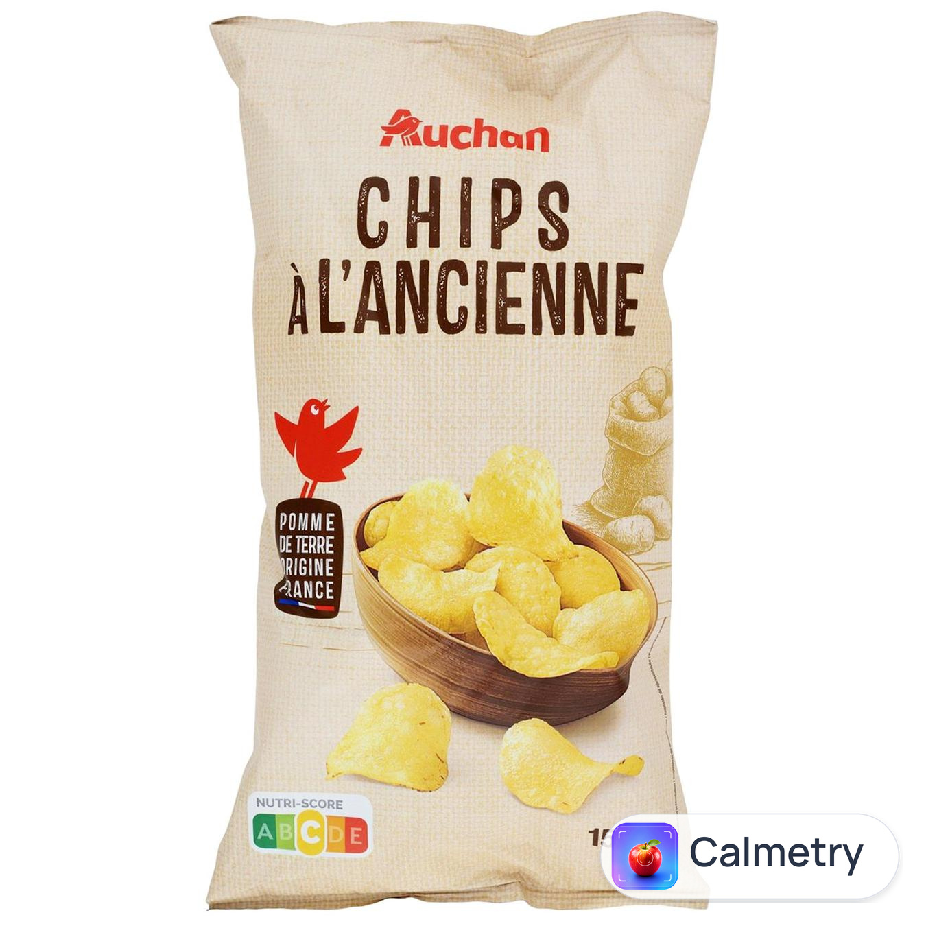Чипси Auchan Старовинний рецепт 150г