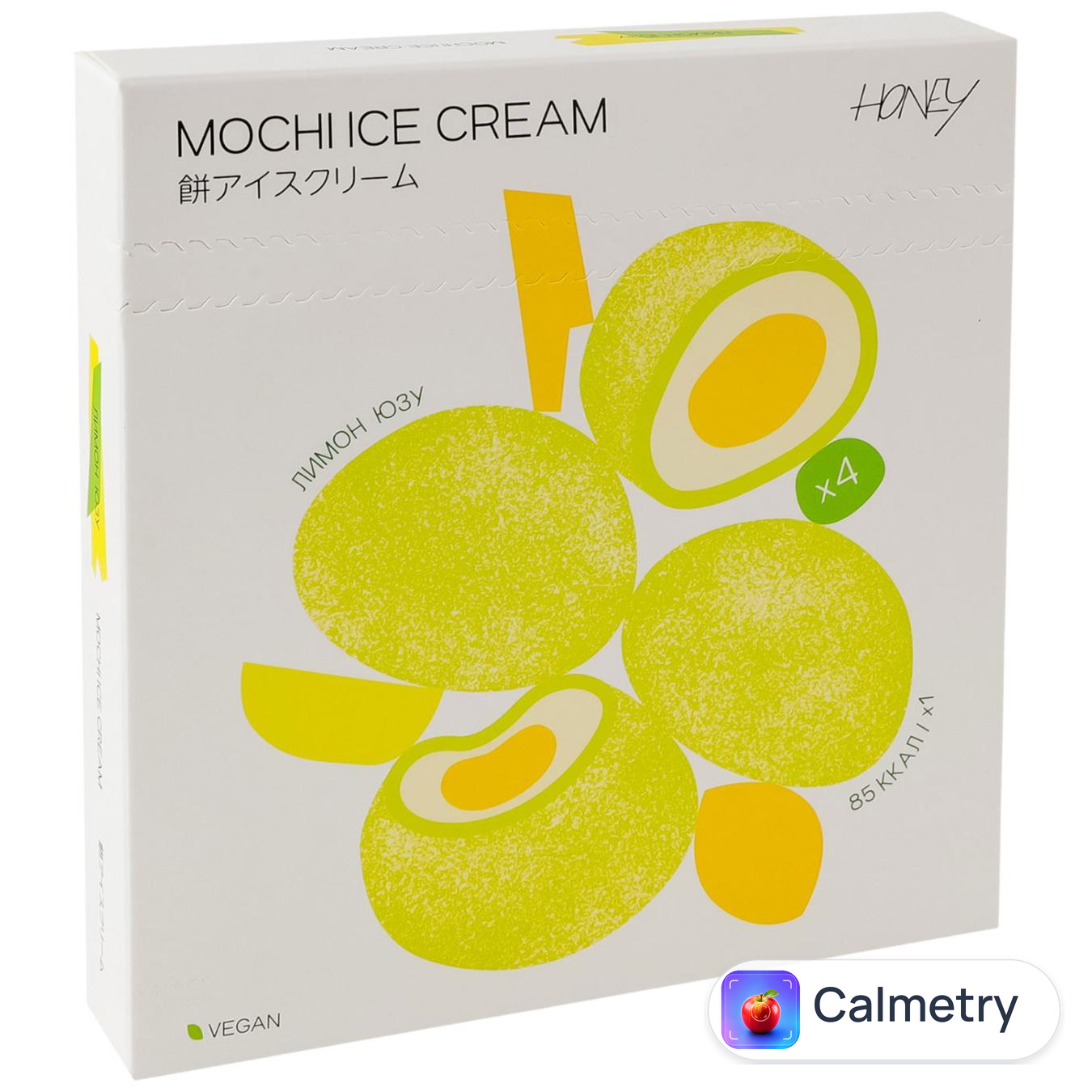 Морозиво Honey Мочі Лимон-юзу 160г