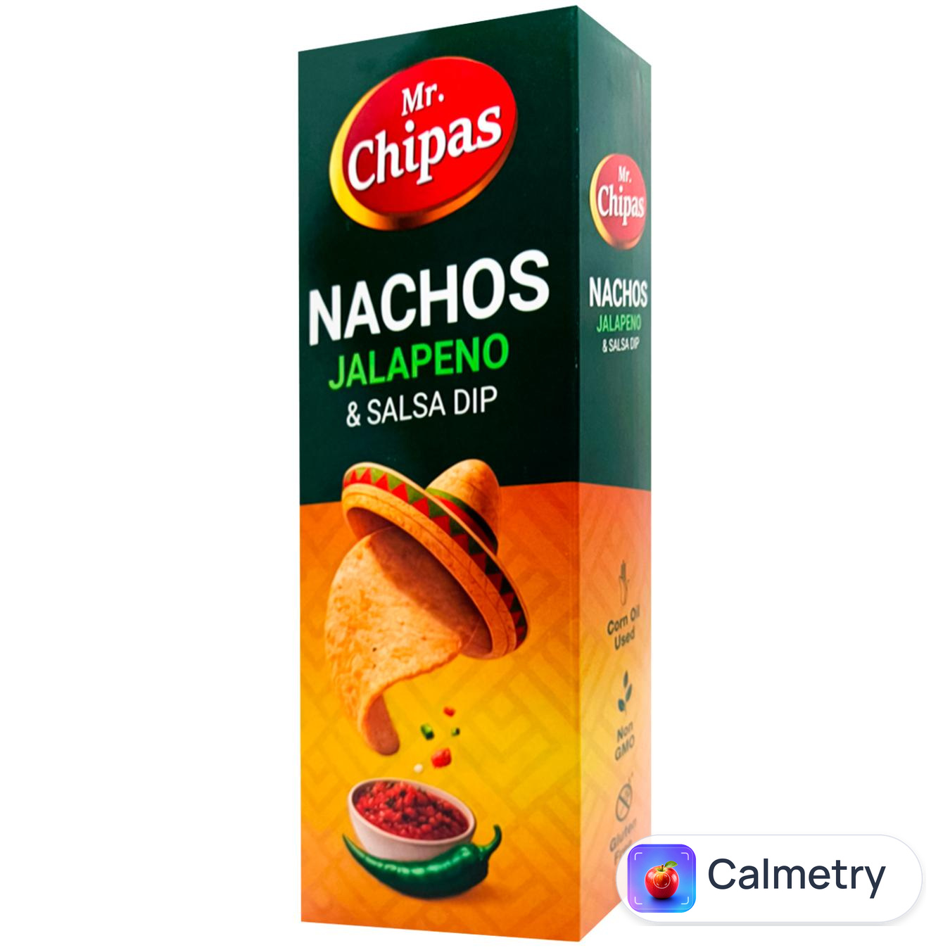 Чипси кукурудзяні Mr. Chipas Халапеньо з сальсою 70г