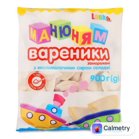 Варенички Laska «Ма-ню-ням» з солодким сиром