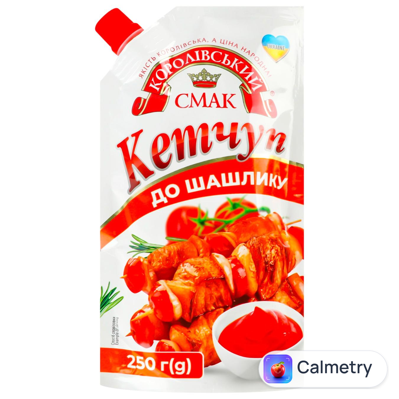 Кетчуп Королівський Смак До шашлику 250г