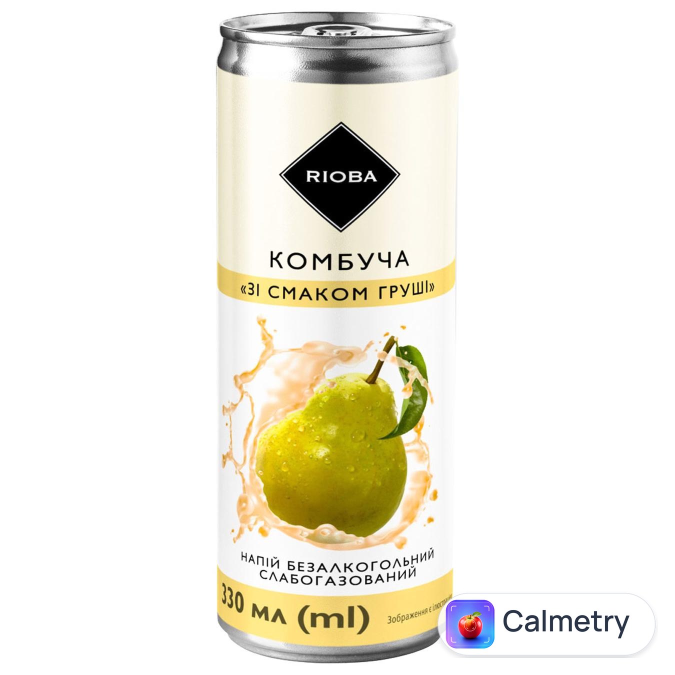 Комбуча Rioba зі смаком груші 0,33л
