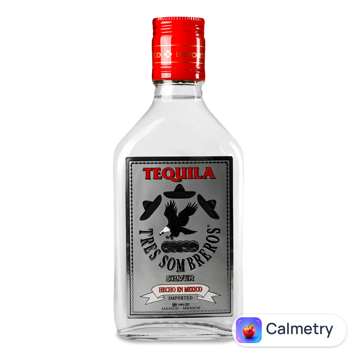 Текіла Tres Sombreros Silver 0,2л