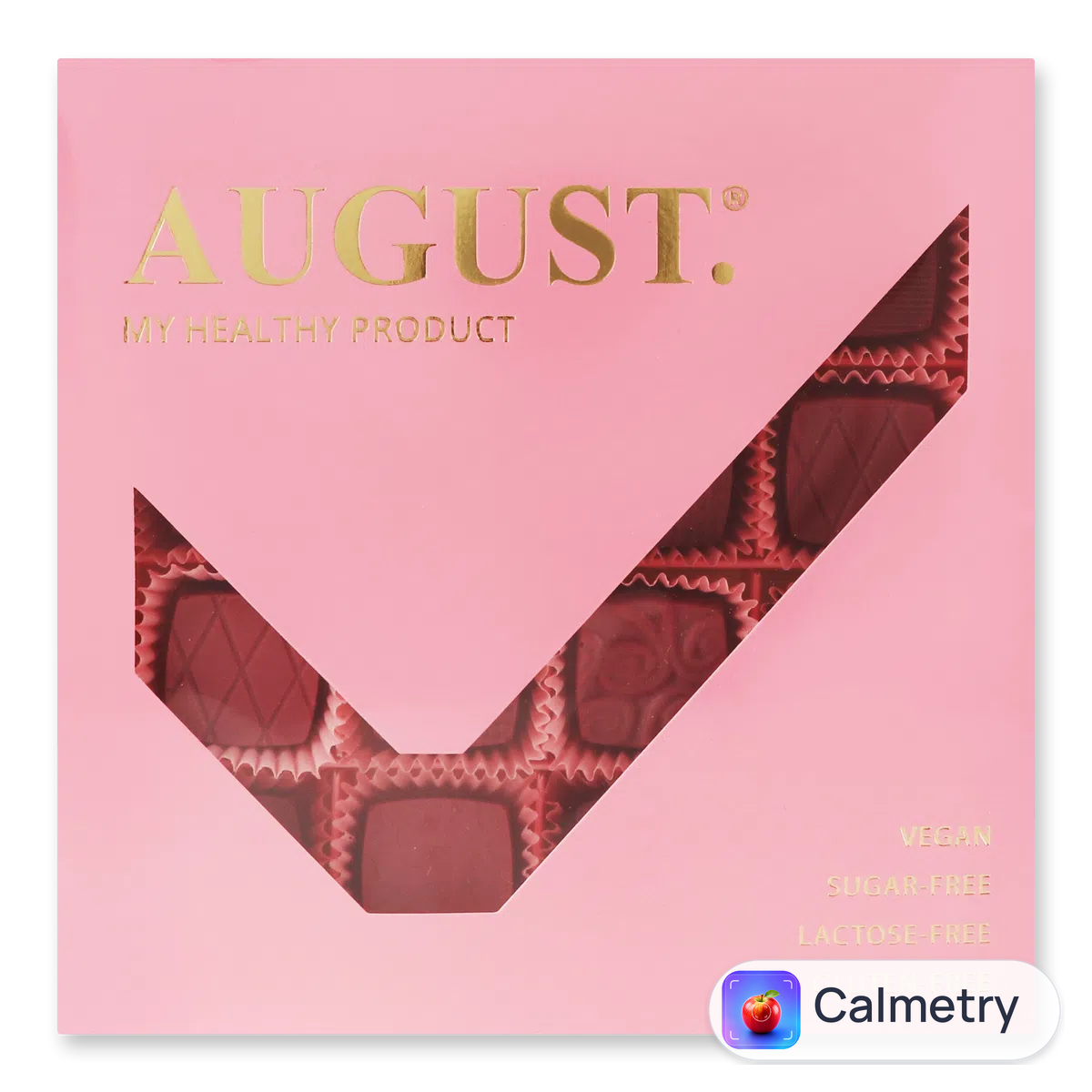 Набір цукерок My Healthy product August полуниця-кеш'ю 180г