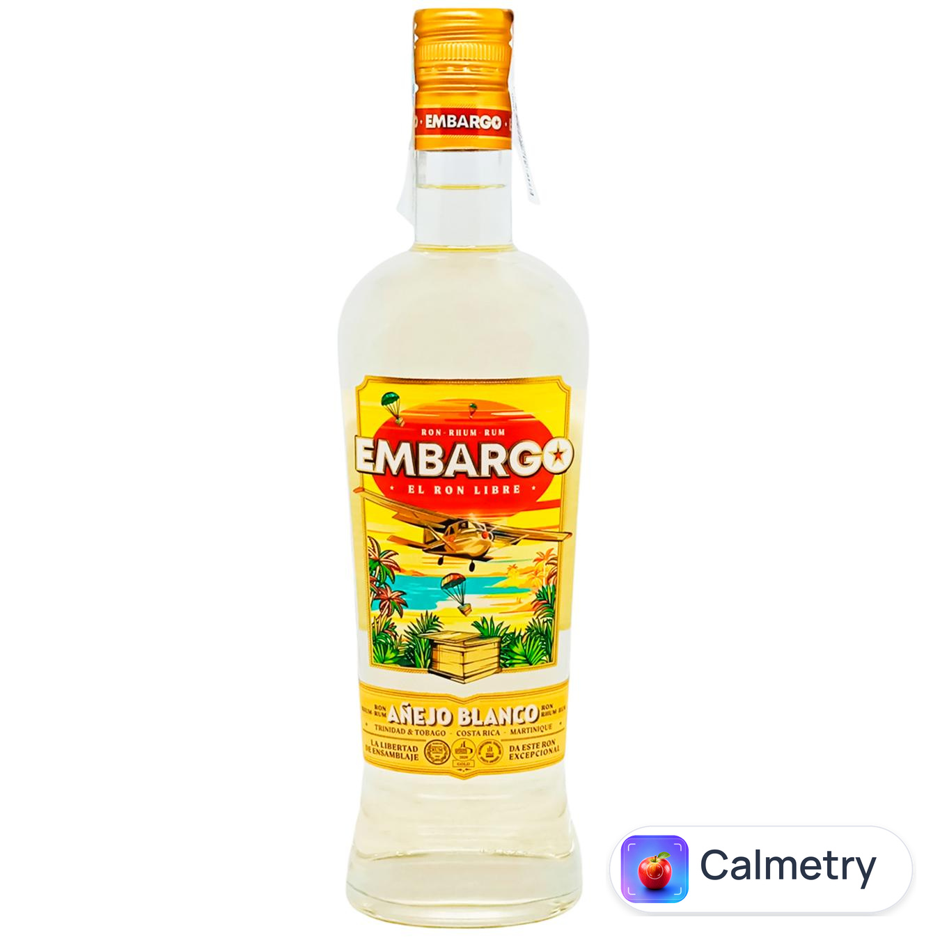 Ром Embargo Anejo Blanco 40% 0,7л