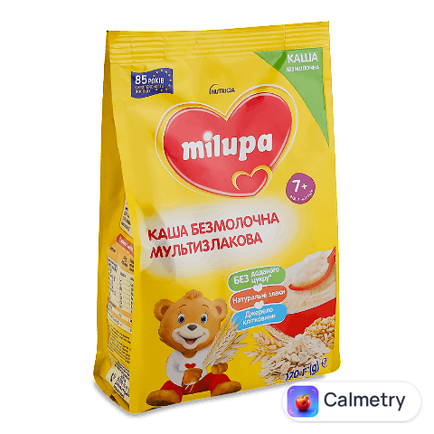 Каша мультизлакова Milupa безмолочна від 7 місяців, 170г