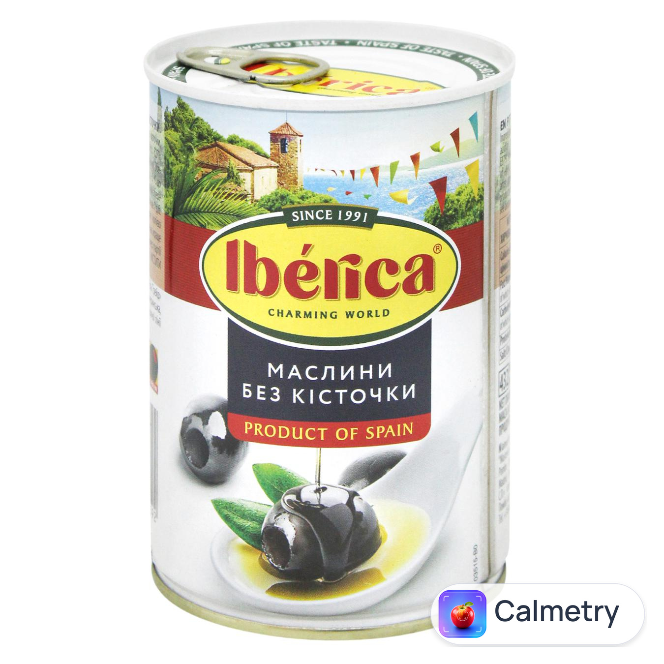 Маслини Iberica без кісточки 420г — фото продукту