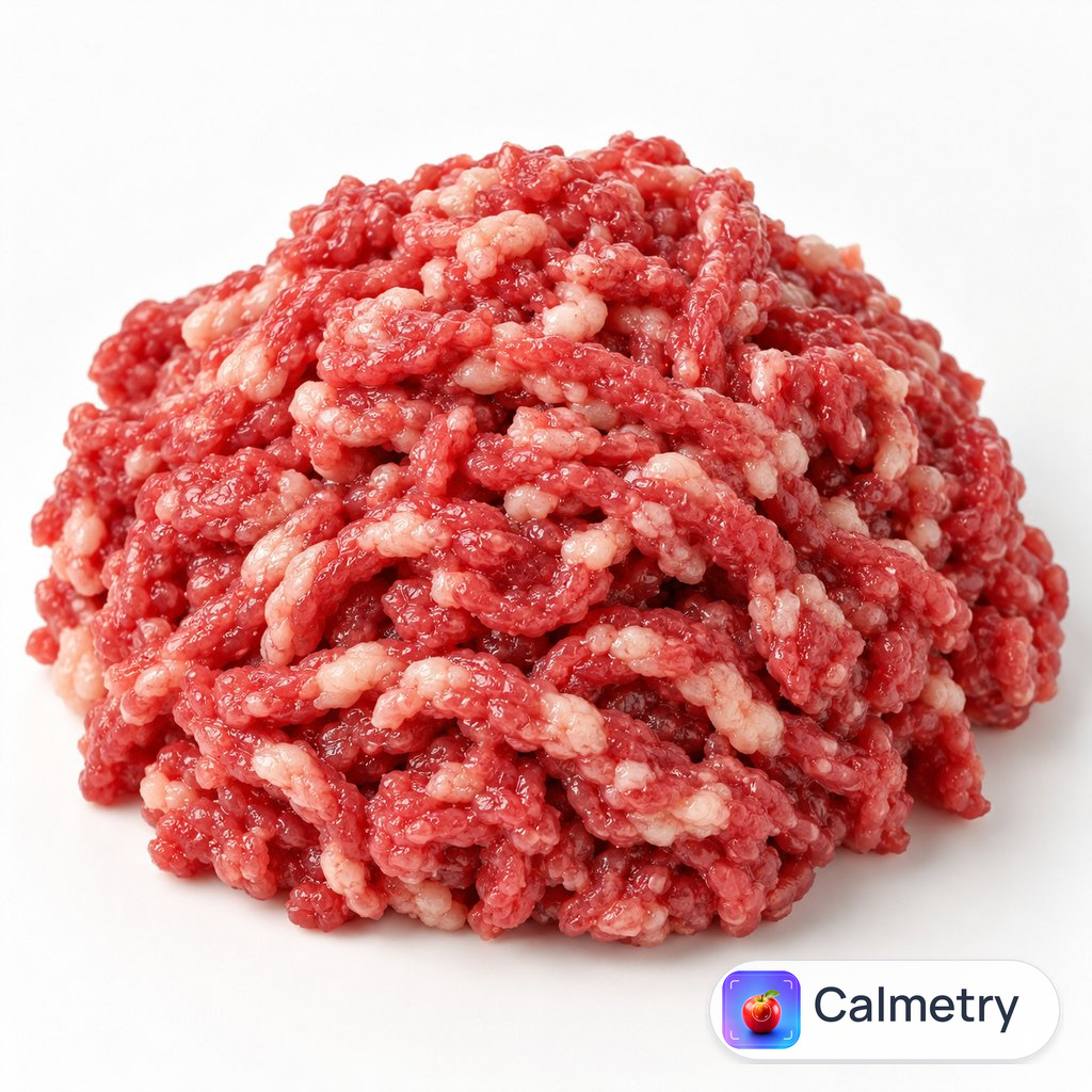 Яловичий фарш 30% жиру, сирий