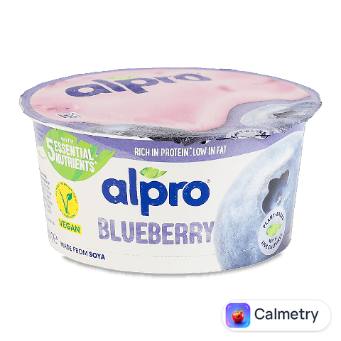 Десерт Alpro соєвий ферментований з чорницею, 150г