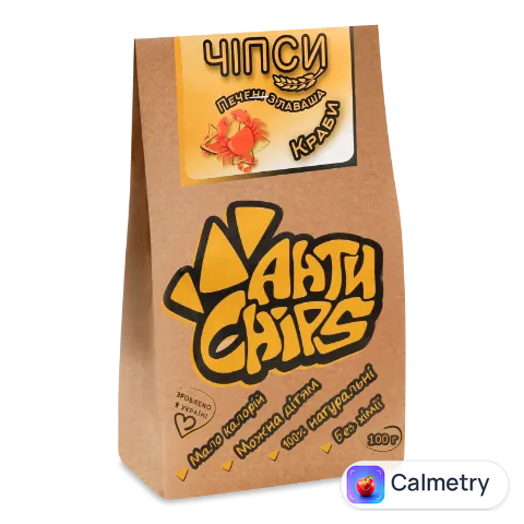 Чипси АнтиChips зі смаком краба