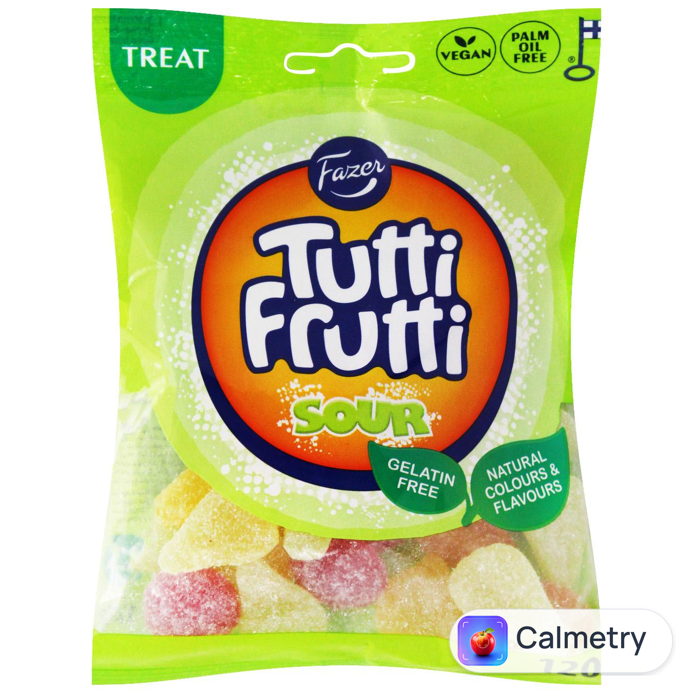 Цукерки Fazer Tutti Frutti Sour жувальні 120г