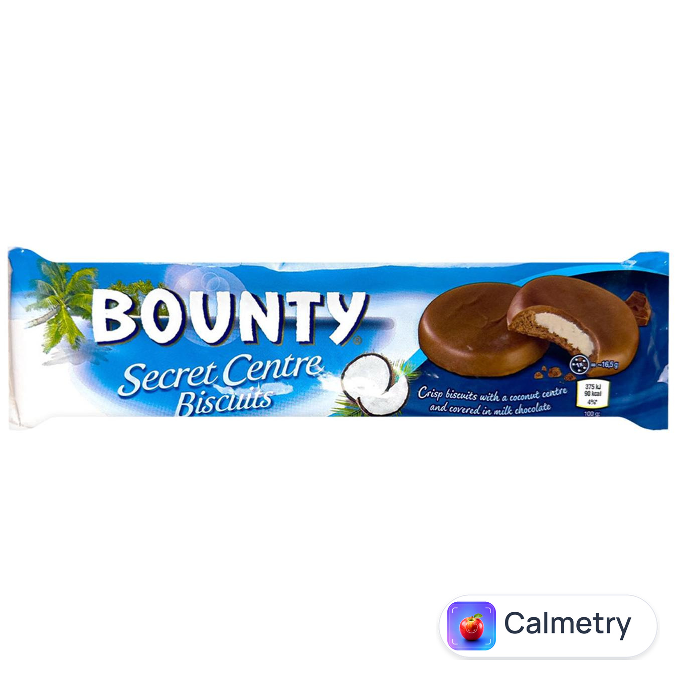 Печиво Bounty Secret Centre Biscuits з кокосом 132г