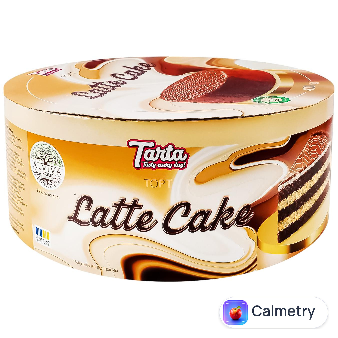 Торт Tarta Latte Cake бісквітний 400г