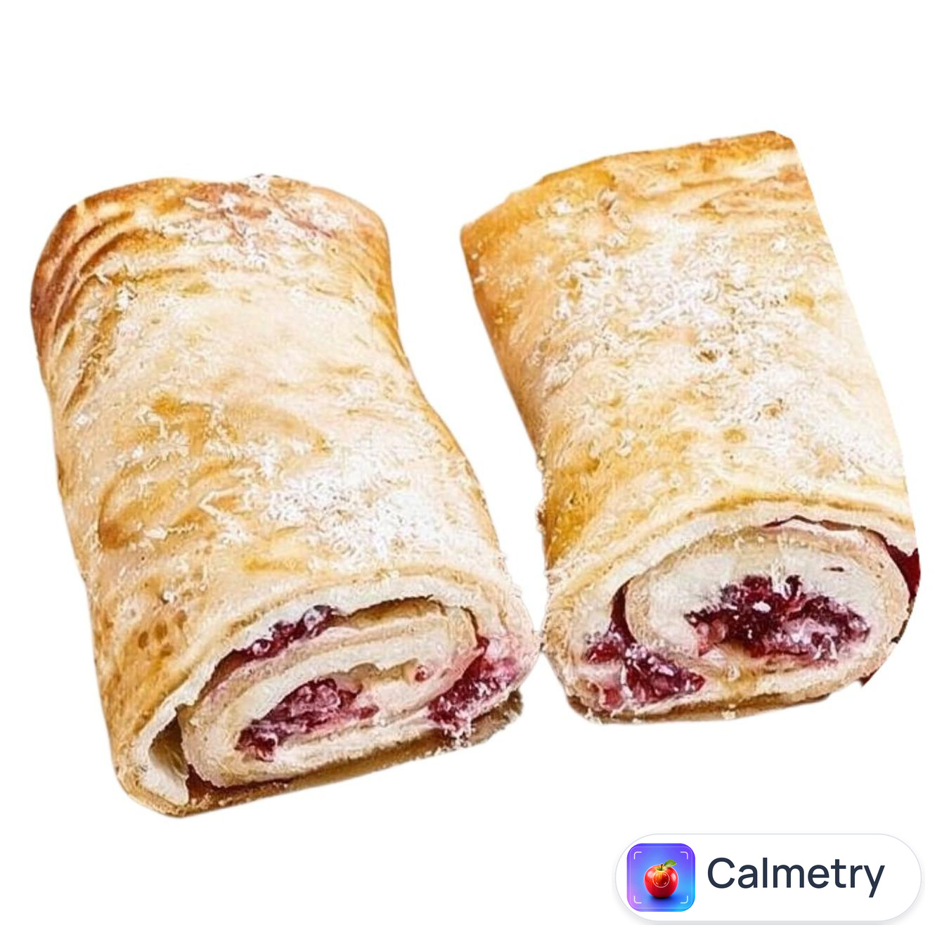 Млинці з кисломолочним сиром і малиновим джемом