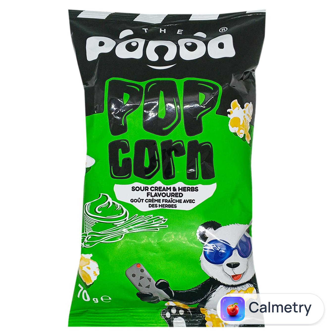 Попкорн Panda сметана із зеленню 70г