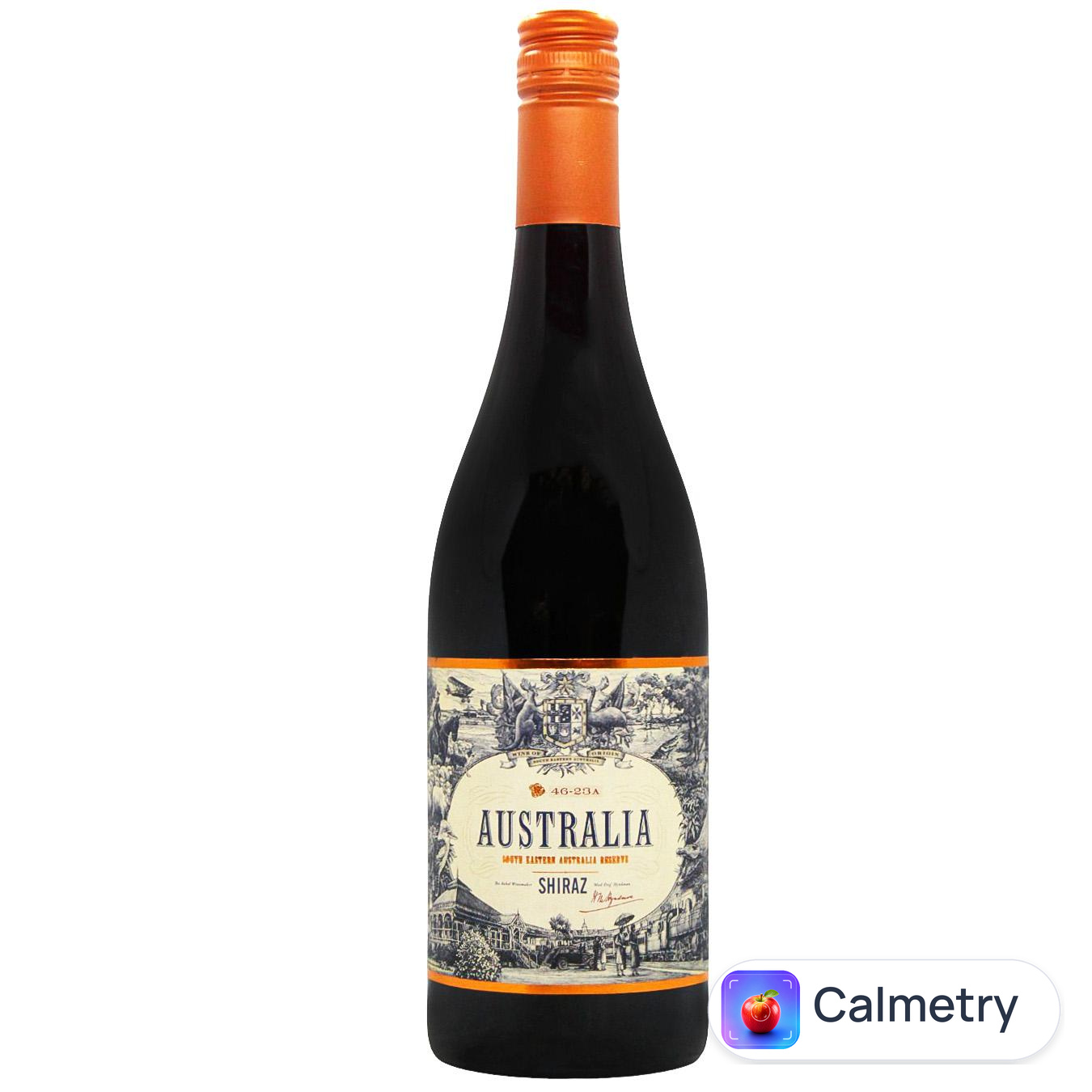 Вино Australia Shiraz червоне сухе 13% 0,75л