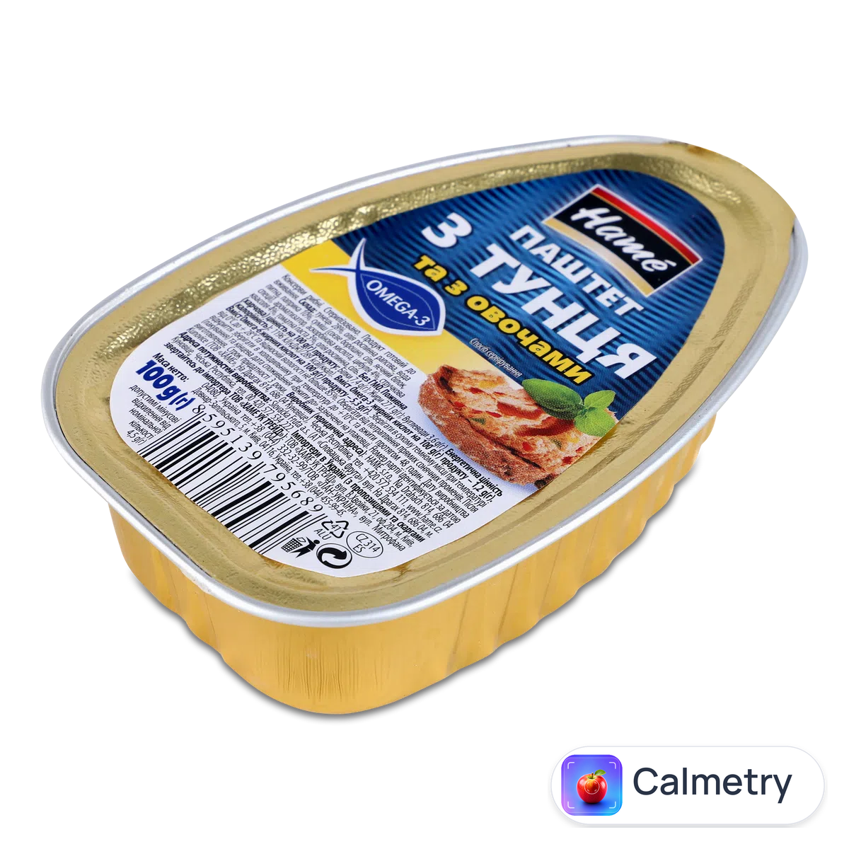 Паштет Hame із тунця з овочами 100г