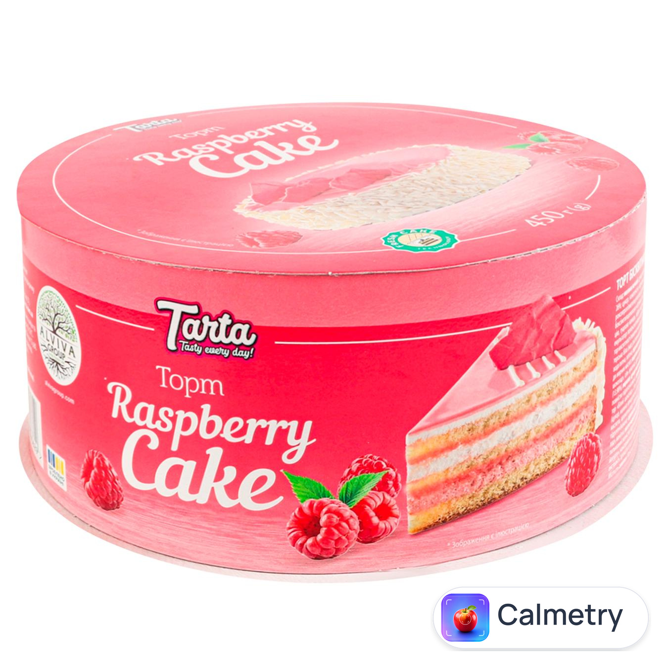 Торт Tarta Raspberry Cake 450г