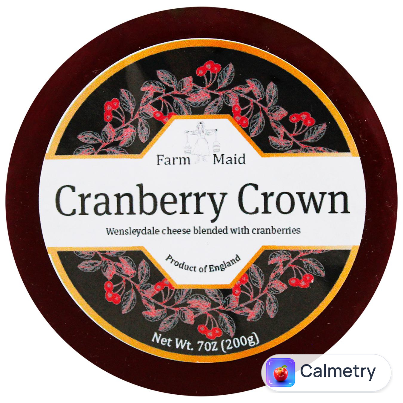 Сир Singletons&Co Cranberry Crown Десертний з журавлиною 200г