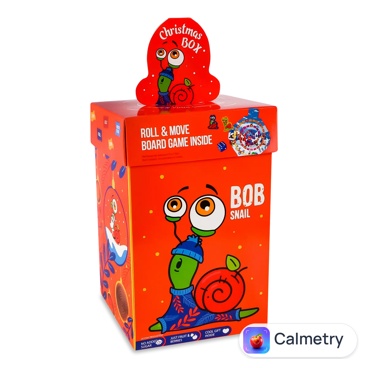 Набір цукерок Bob Snail Різдвяний бокс з іграшкою 382г