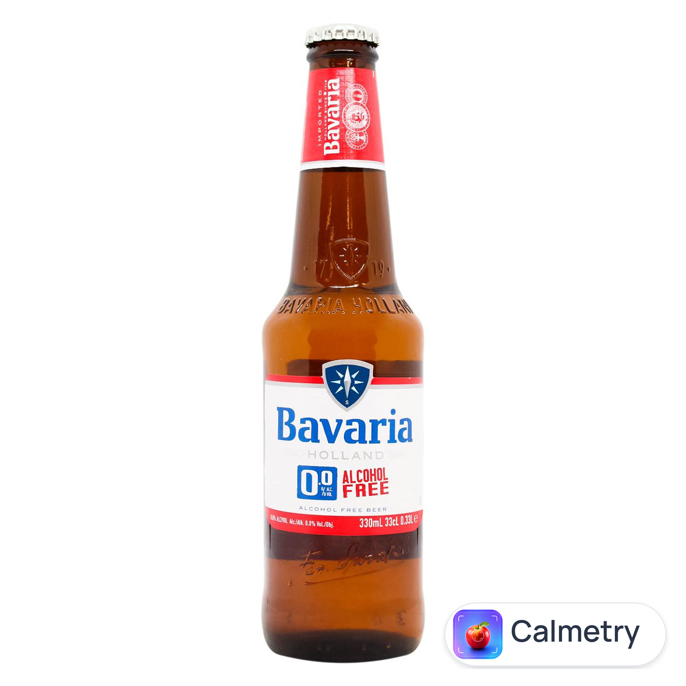 Пиво Bavaria світле безалкогольне 0,33л