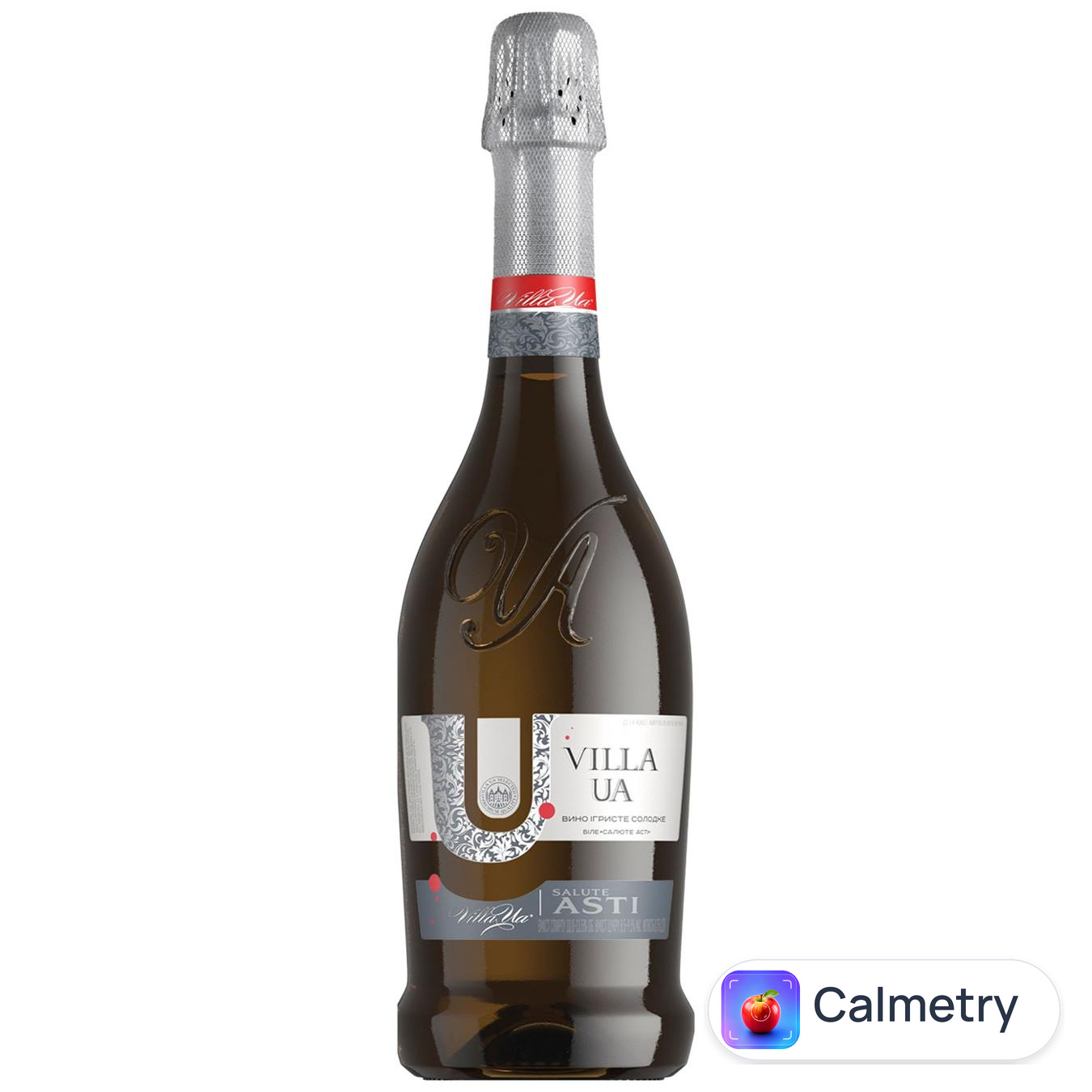 Вино ігристе Villa UA біле солодке 10-13,5% 0,75л
