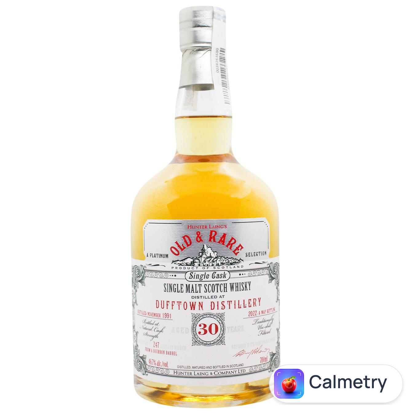 Віскі Old & Rare Dufftown 30 років 46,7% 0,7л
