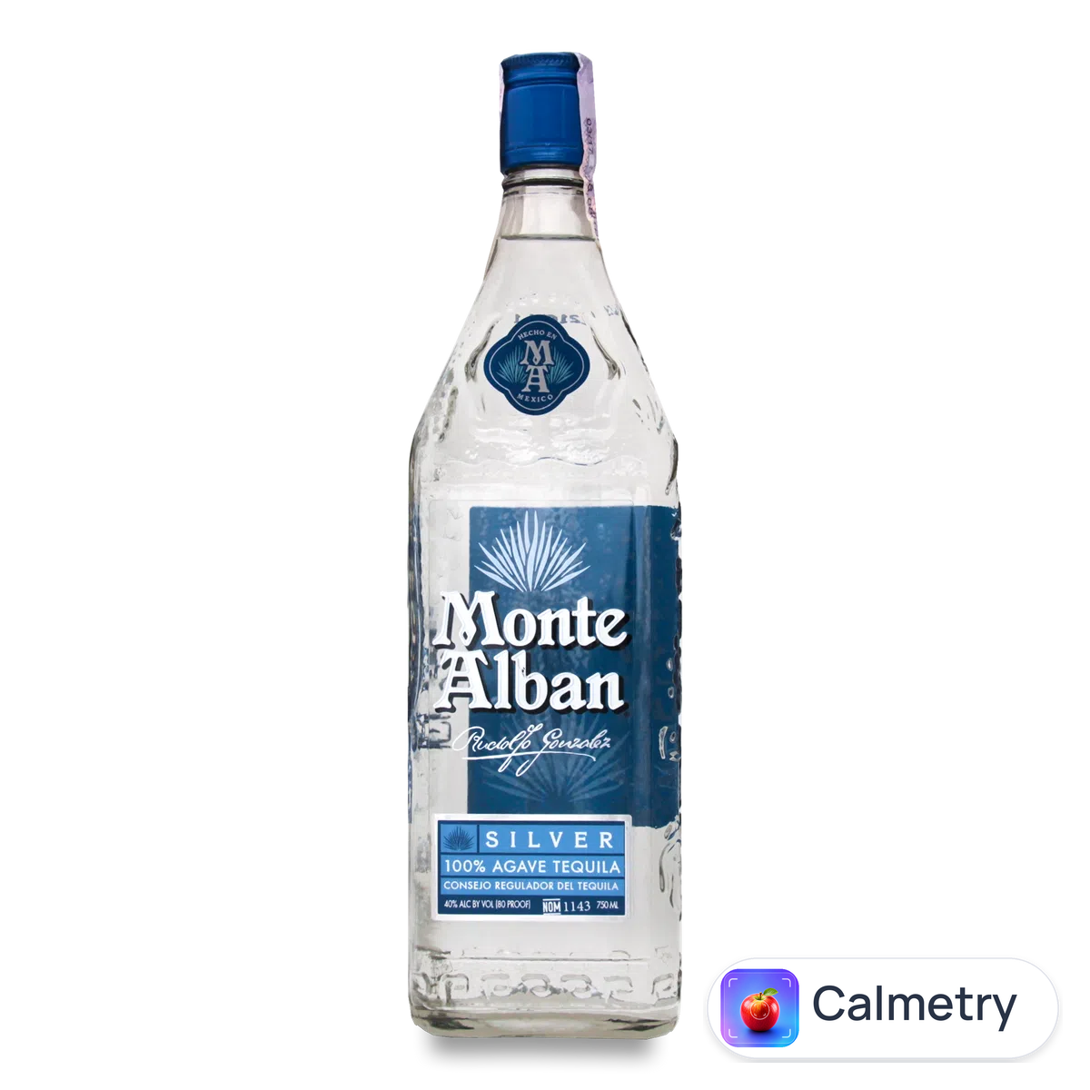 Текіла Monte Alban Silver 100% Agave 0,75л