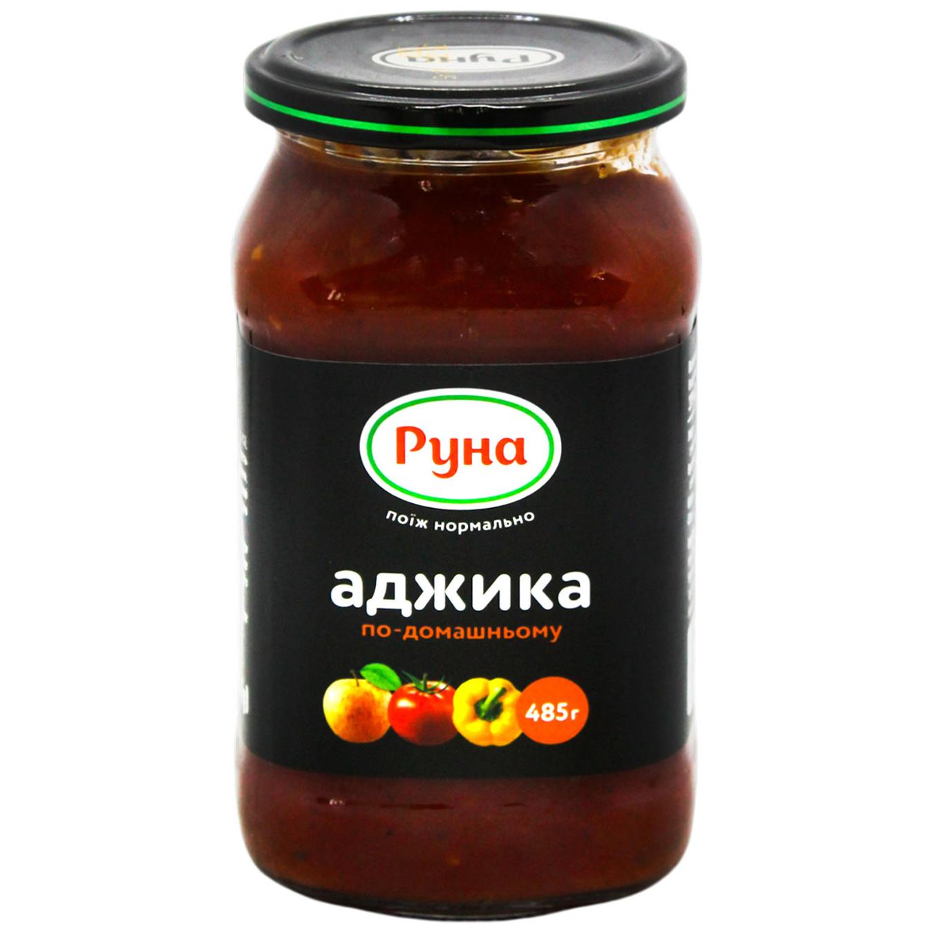 Аджика Руна По-домашньому 485г — фото продукту