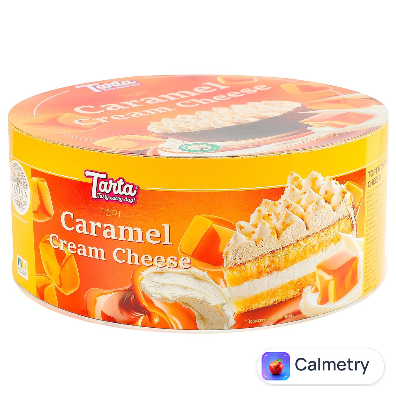 Торт Tarta Caramel Cream Cheese бісквітний 450г