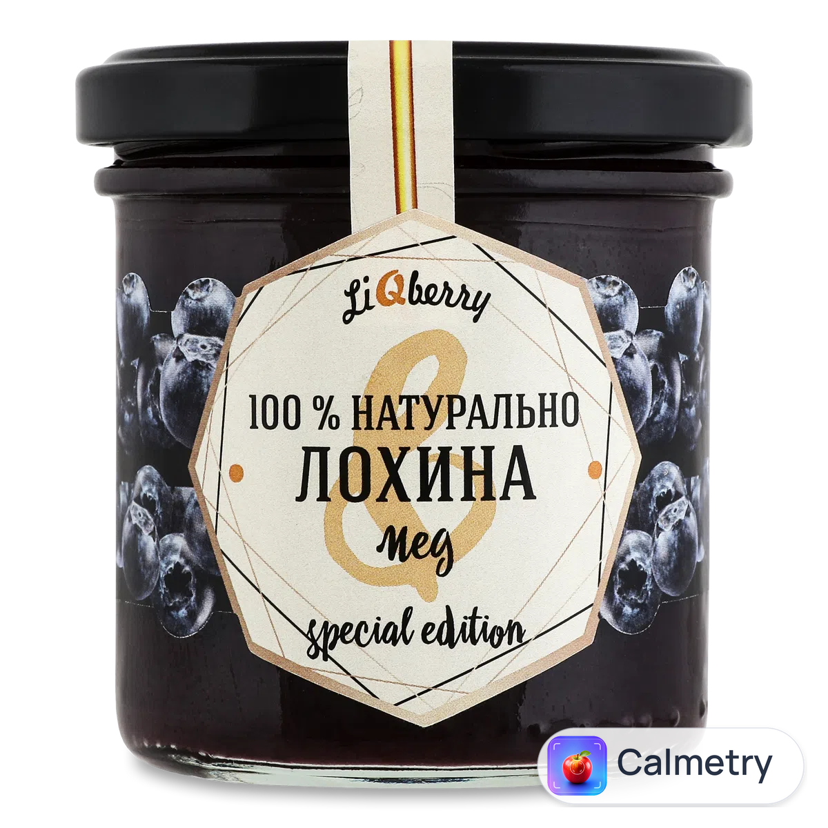 Паста ягідна LiQberry лохина і мед с/б 165г