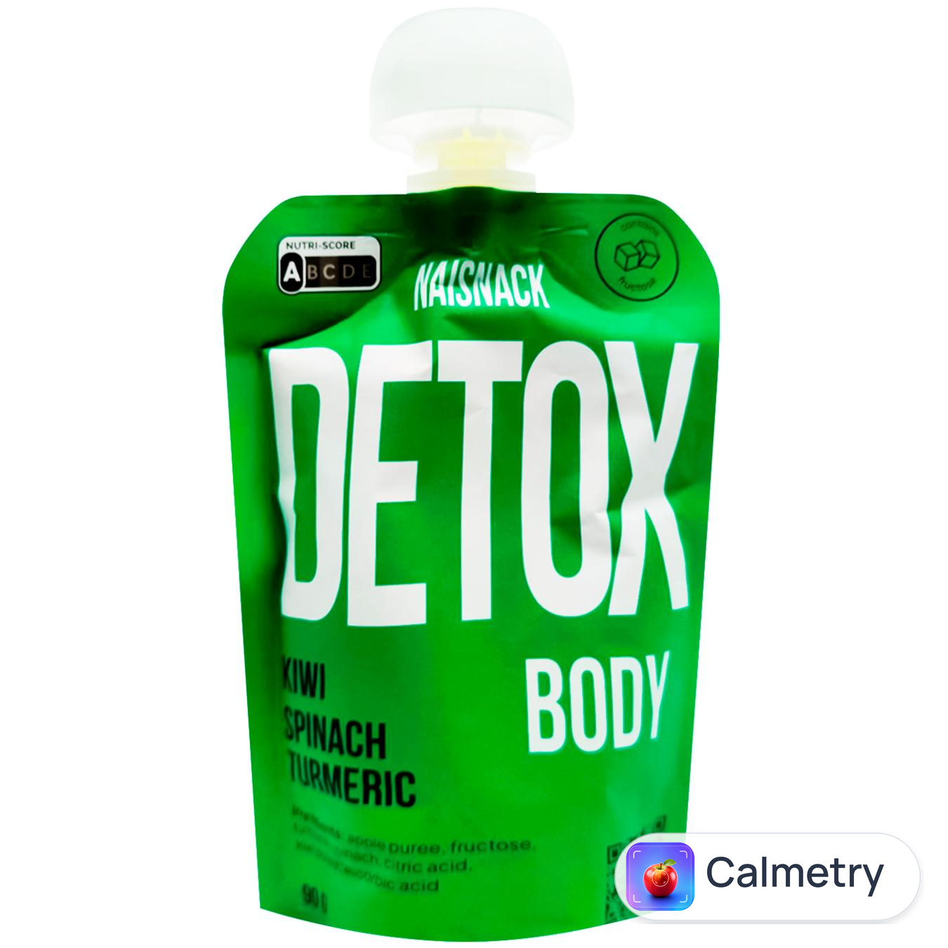 Пюре-снек Naisnack Detox яблуко-ківі 90г