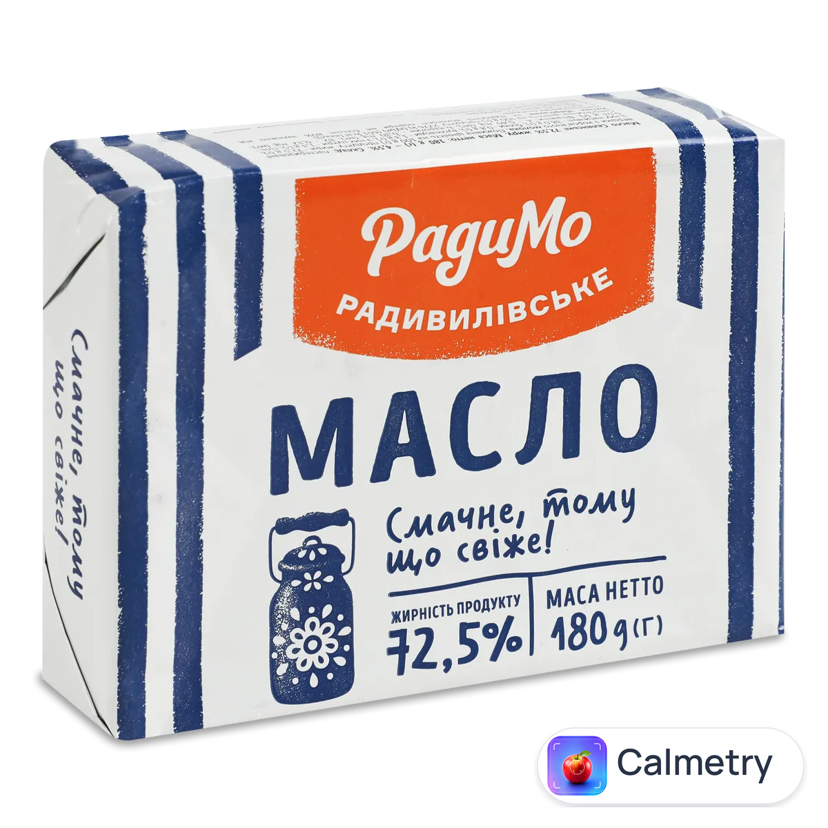 Масло «РадиМо» «Селянське» 72,5% 180г