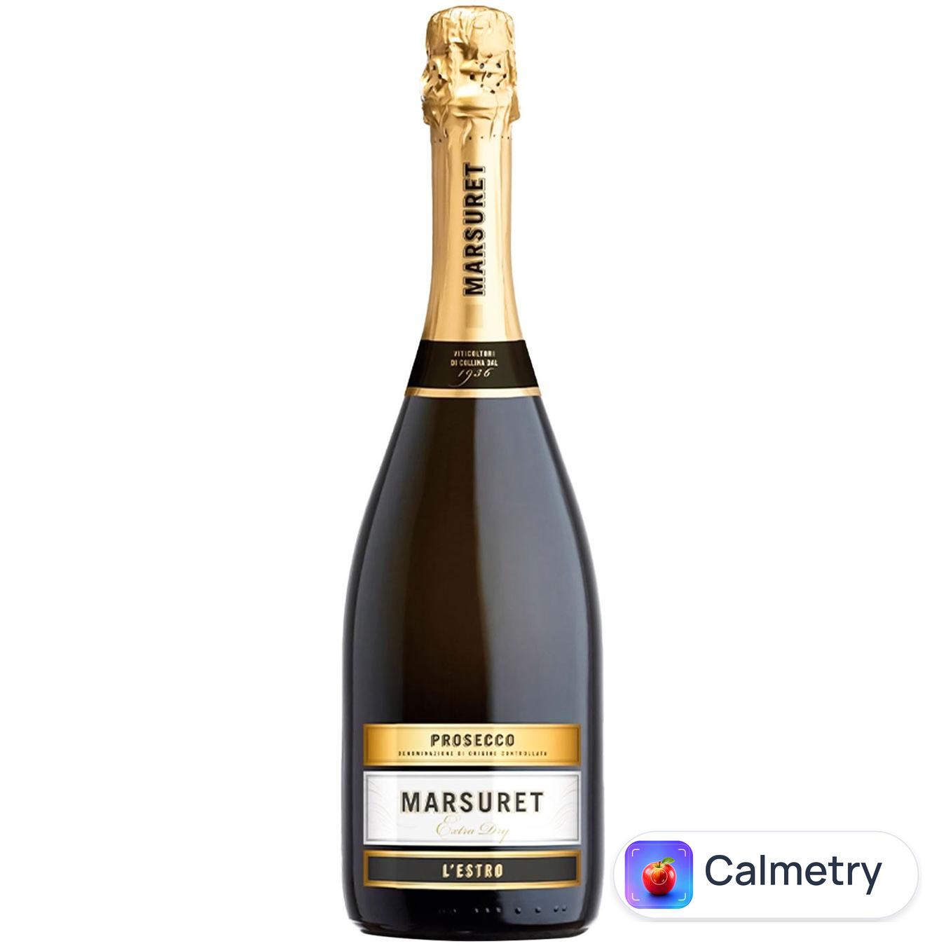 Вино ігристе Marsuret L'estro Prosecco біле екстра сухе 11,5% 0,75л