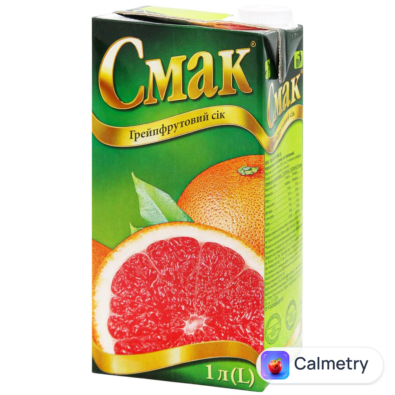Сік Смак грейпфрутовий 1л