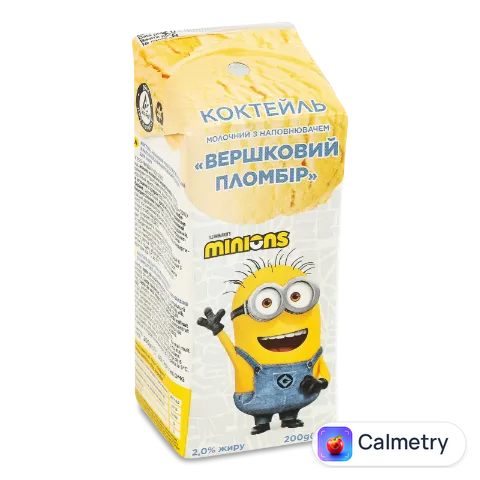 Коктейль молочний Despicable Me «Вершковий пломбір» 2%