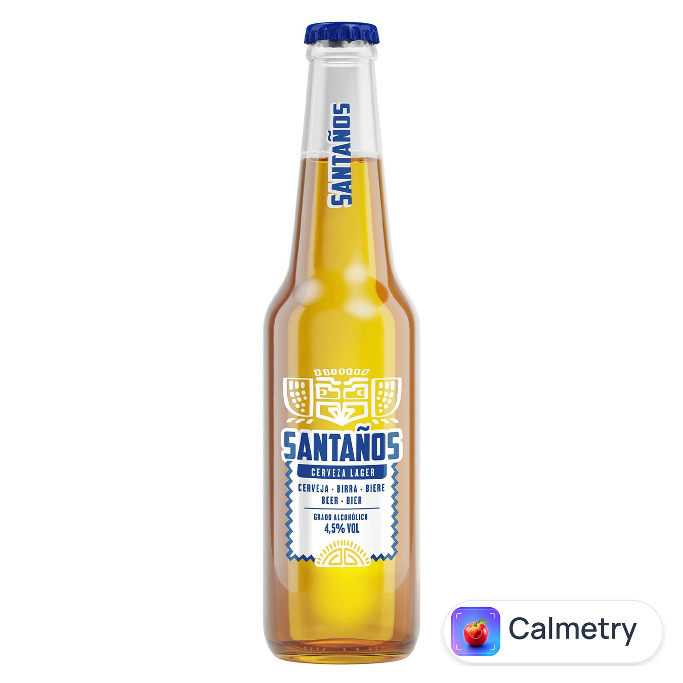 Пиво Santanos світле 4,5% 0,33л — фото продукту