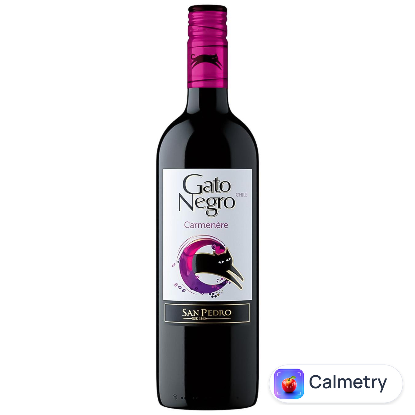 Вино Gato Negro Карменер червоне сухе 13% 0,75л