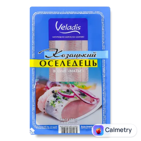 Оселедець Veladis «Козацький філе» матье в олії