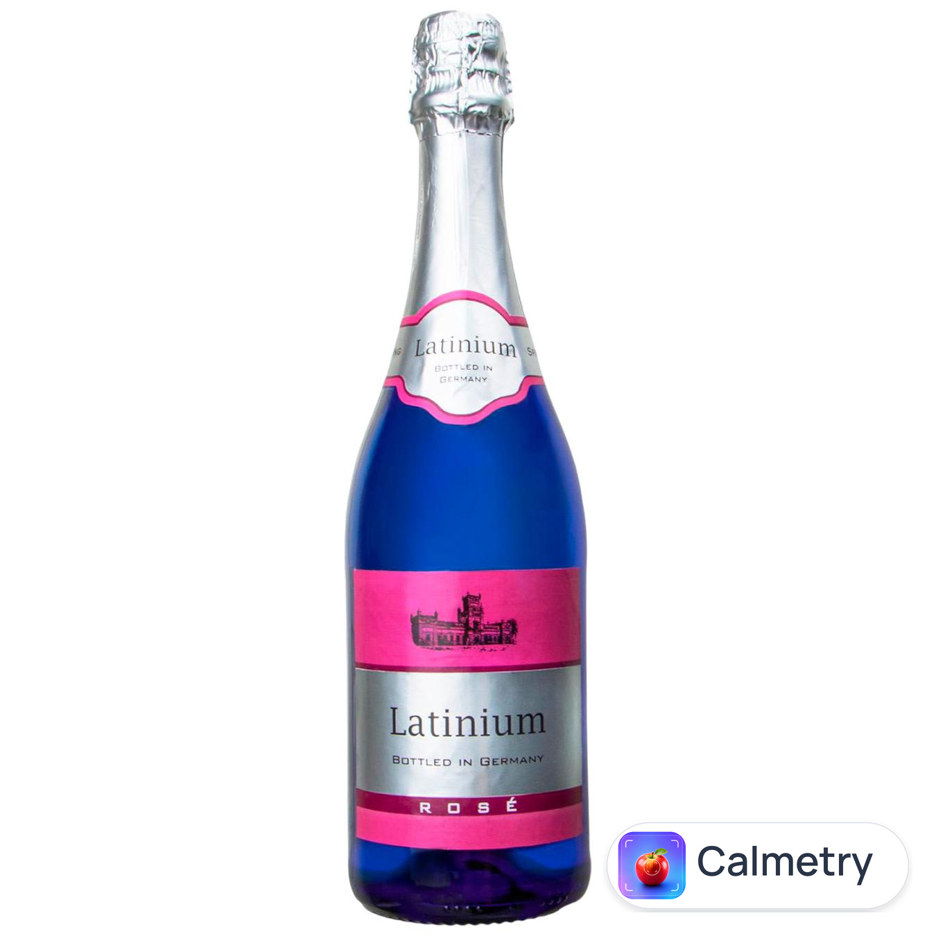 Напій винний газований Latinium Rose напівсолодкий рожевий 8,5% 0,75л — фото продукту