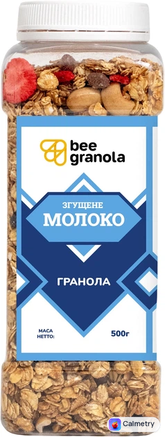 Гранола Bee Granola Молоко згущене 500 г