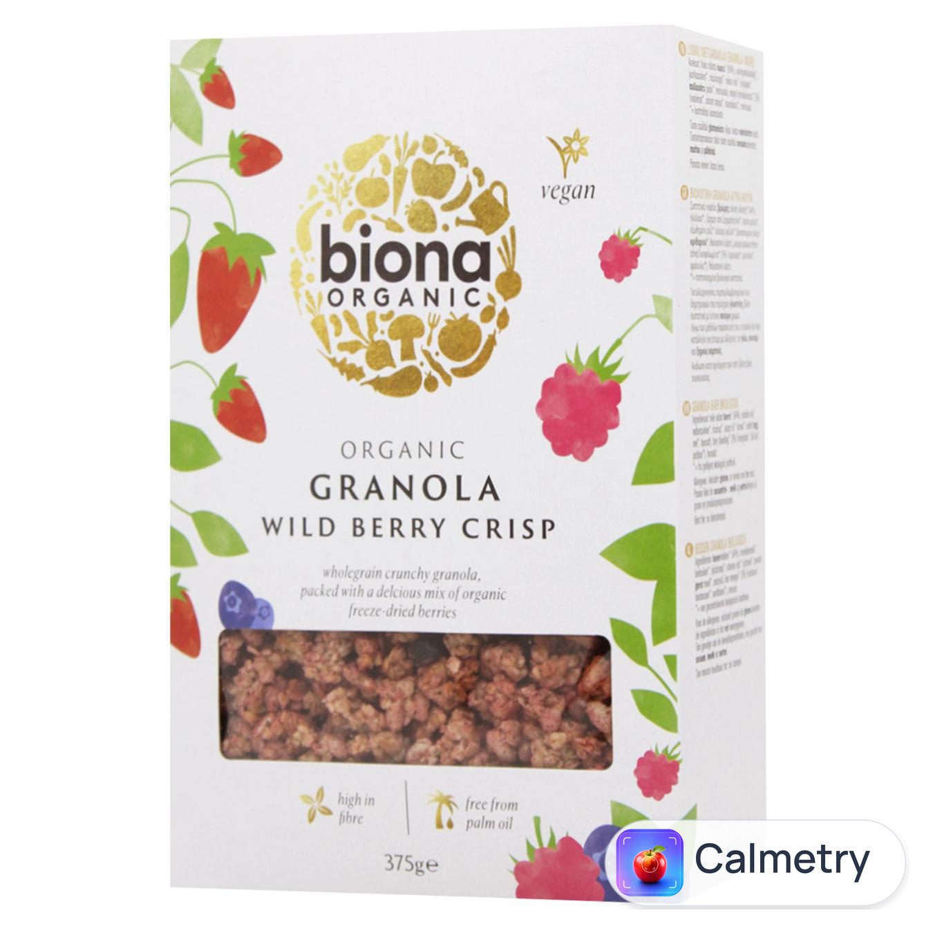 Гранола Biona Organic з лісовими ягодами 375г