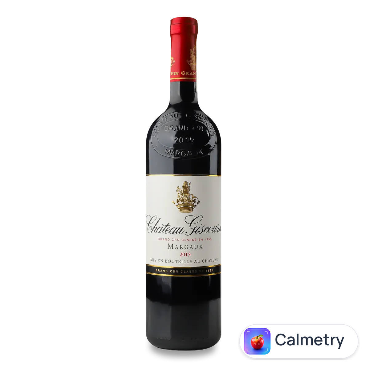 Вино Chateau Giscours Margaux 3-me Grand Cru Classe 2015 0,75л