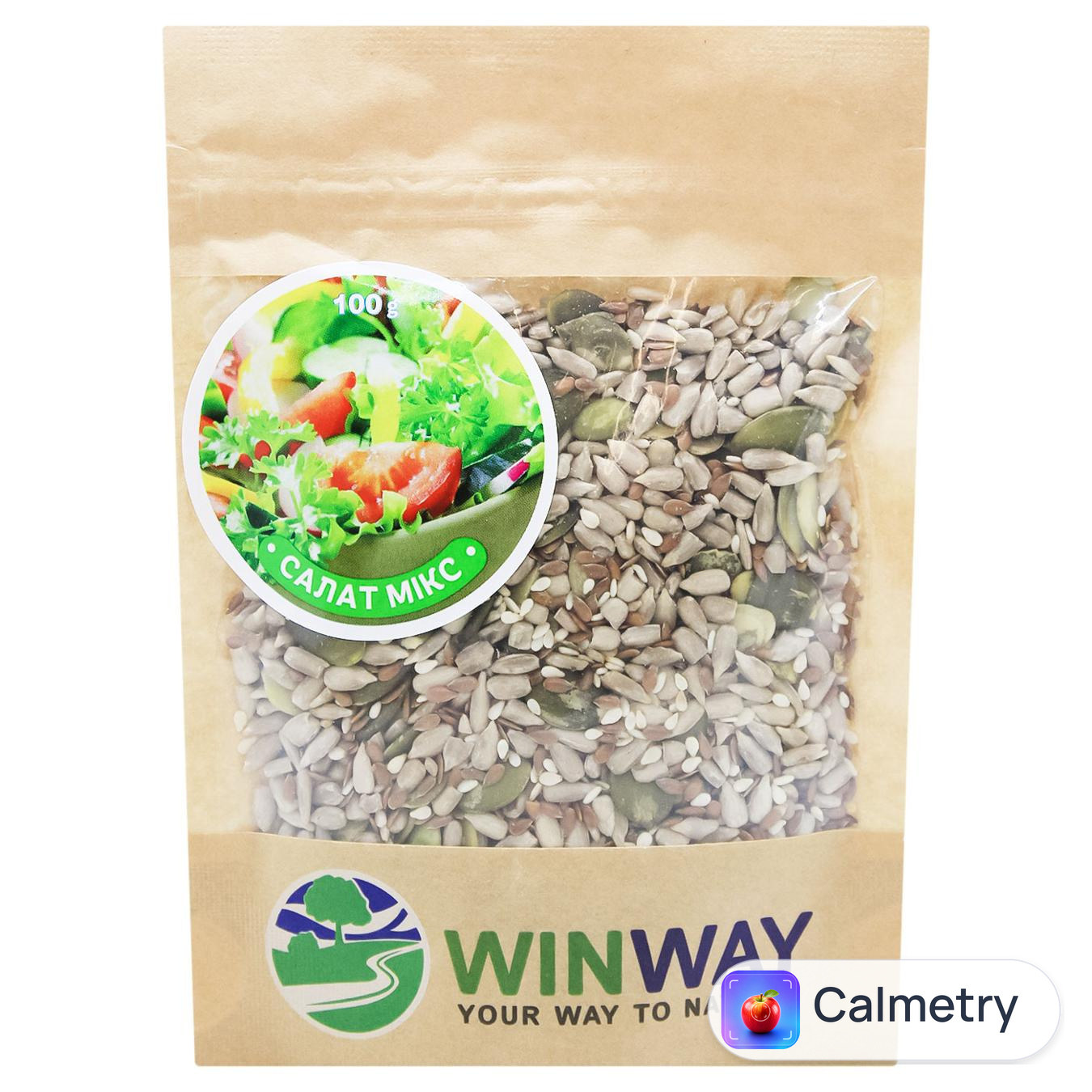 Суміш насіння Winway Салатний мікс 100г — фото продукту