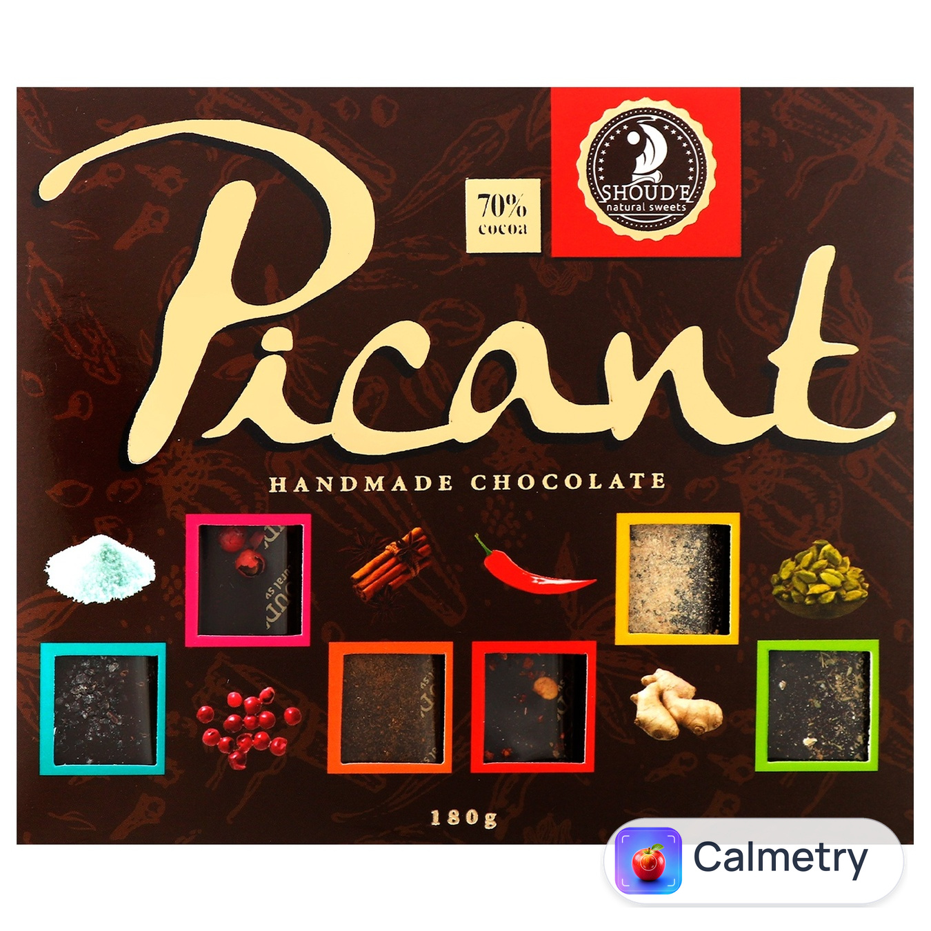 Шоколад Shoud'e Picant набір 70% 180г