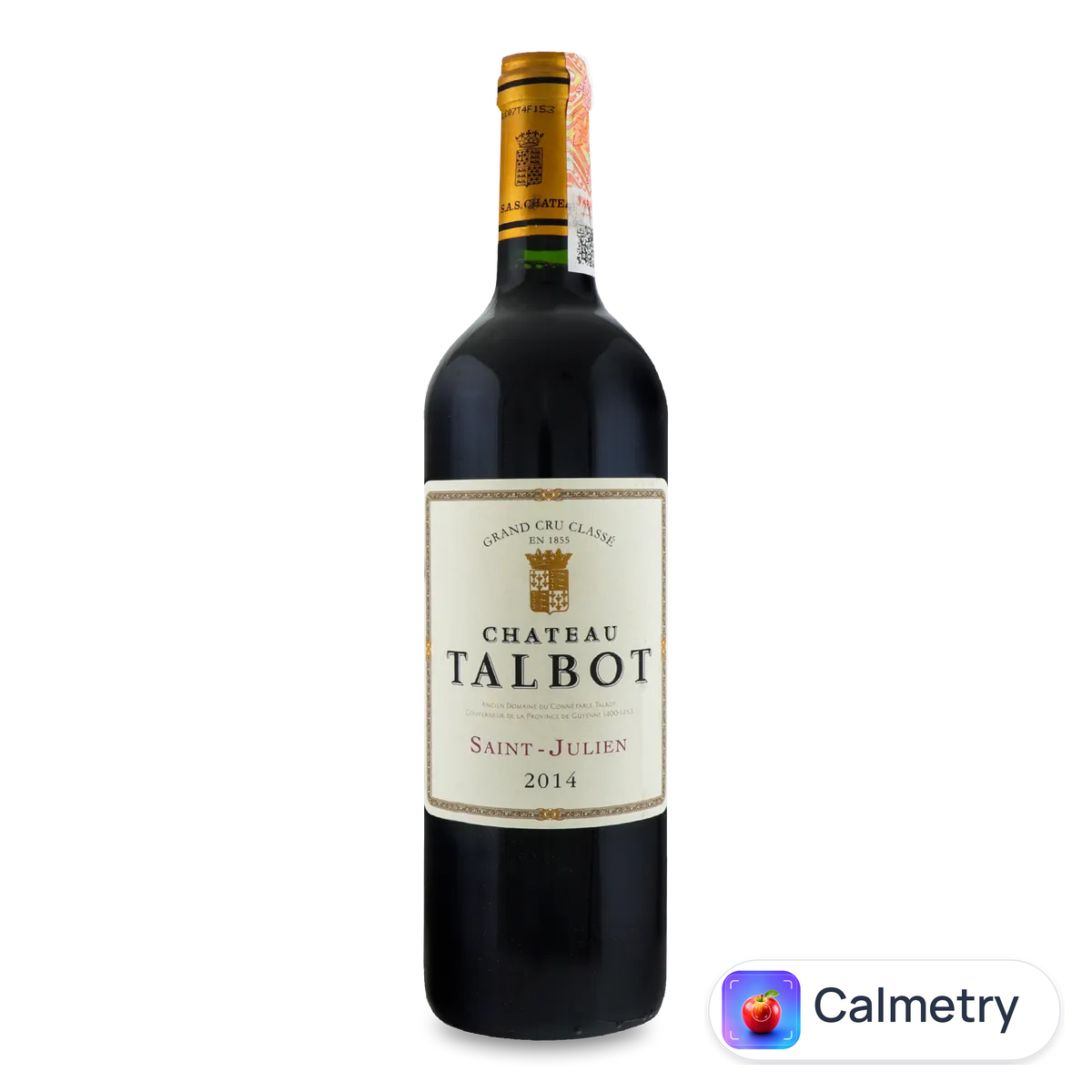 Вино Chateau Talbot Saint-Julien 4-me Grand Cru Classe 2014 0,75л