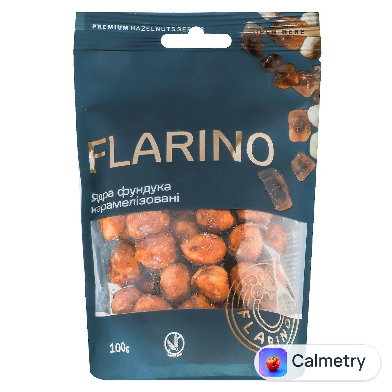 Фундук Flarino Карамелізований 100г — фото продукту