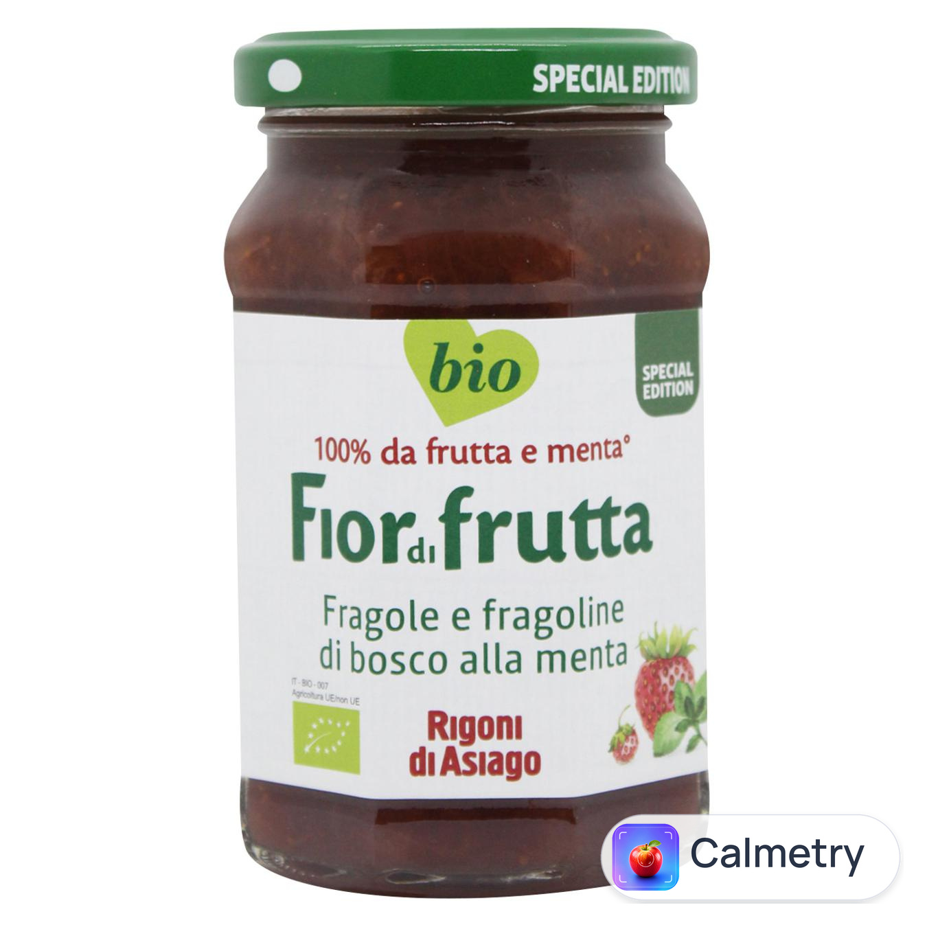 Джем Fiordifrutta Полуниця, лісові ягоди з м’ятою органічний 250г